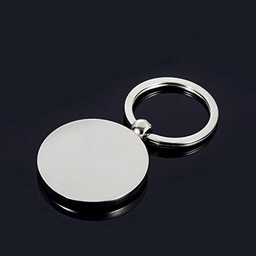 [Pack of 2] Sun and Moon Calendar Keychain 2010-2060 50 Years Key Chain Ring Keyfob (Choose From 2pc, 4pc, 6pc Set) Key Chain