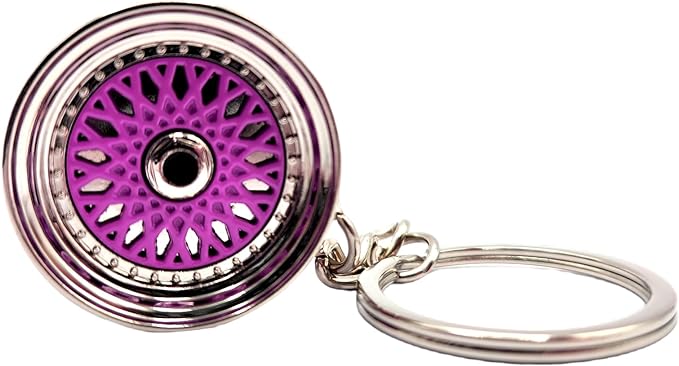 BBS RS RM Wheel Automotive Part Car Gift Key Chain Metal Keychain Automotive Part Car Auto Key Chain