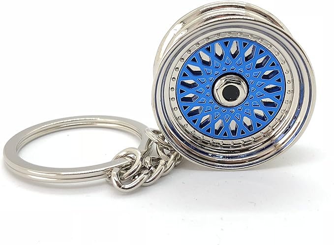 BBS RS RM Wheel Automotive Part Car Gift Key Chain Metal Keychain Automotive Part Car Auto Key Chain