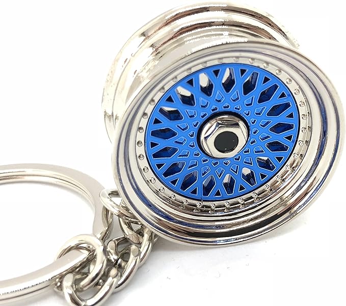 BBS RS RM Wheel Automotive Part Car Gift Key Chain Metal Keychain Automotive Part Car Auto Key Chain