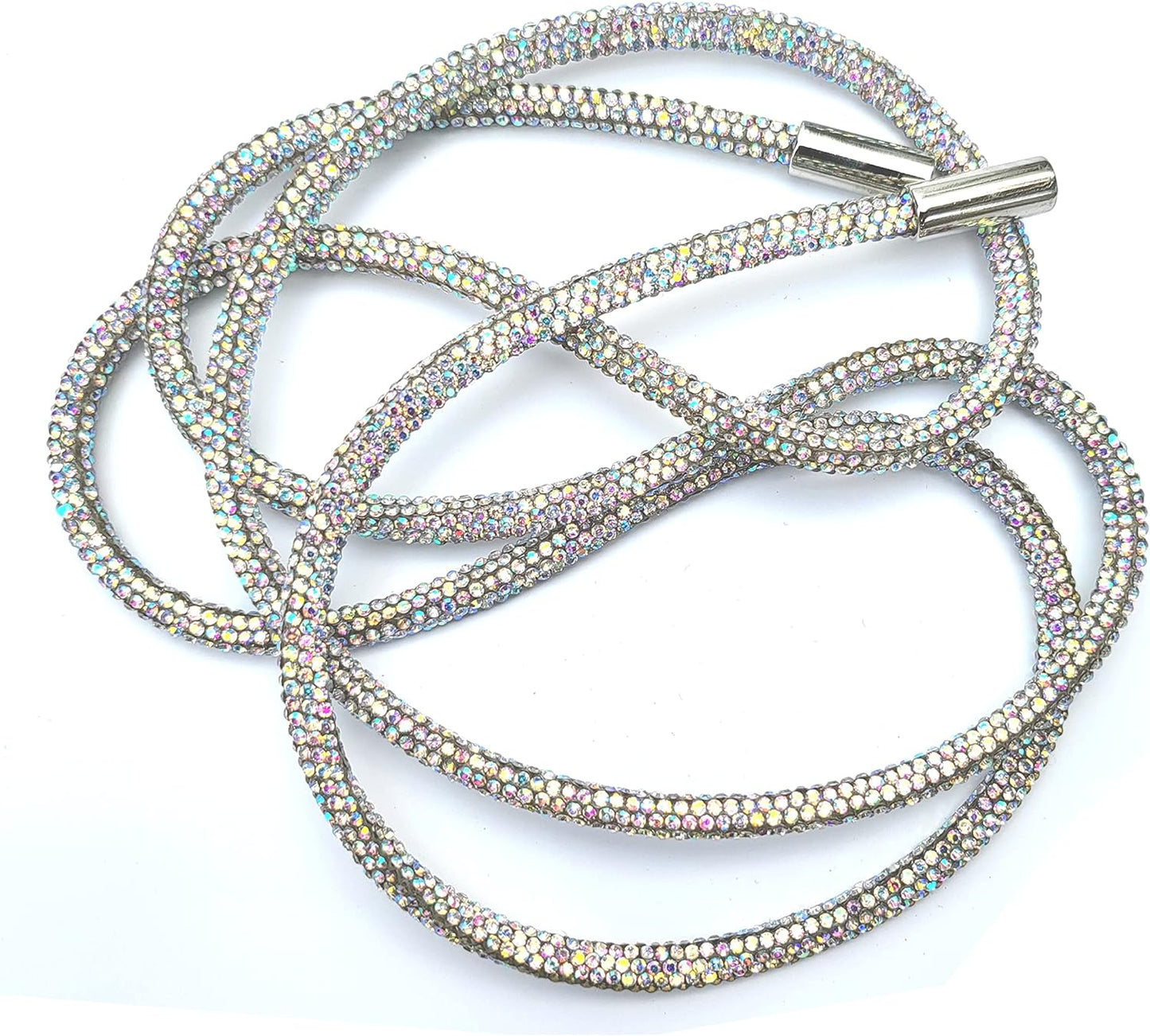 Bling Rhinestone Glitter String for Hoodies, Sweatpants, Shorts - Crystal Bling Drawstring Cord Rope