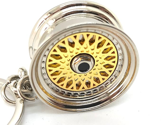 BBS RS RM Wheel Automotive Part Car Gift Key Chain Metal Keychain Automotive Part Car Auto Key Chain